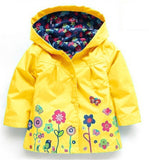 Kocotree Autumn Winter Girls Jacket Windbreaker Boys Jacket Kids Raincoat Trench Coat Children waterproof suit