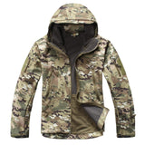 Shark Skin Camouflage Coat Military Jacket Men Waterproof Tactical Softshell Hoodies Army windbreaker Jackets