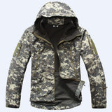 Shark Skin Camouflage Coat Military Jacket Men Waterproof Tactical Softshell Hoodies Army windbreaker Jackets