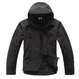 Shark Skin Camouflage Coat Military Jacket Men Waterproof Tactical Softshell Hoodies Army windbreaker Jackets