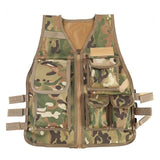 Children Tactics Vest Nylon CS Game Body Armor Vest for Kids Outdoor Camping Combat Competition Games Equipment Kid's Jacket