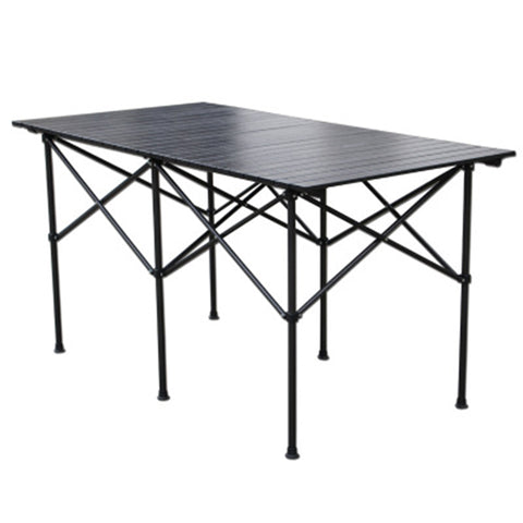 Aluminium Picnic Table  Durable Folding Table Desk For 140*70*70cm