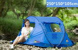 Super Large 280*200*120cm Camping Automatic throw Tent Waterproof Windproof UV-Proof Family Travel Hiking Auto Tents Easy carry