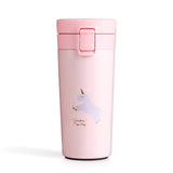 Unicorn Thermos Coffee Mug Travel Vacuum Flask Stainless Steel Portable Water Bottle Insulation Tumbler Cup Thermocup 400ml