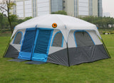 New pattern 2 Bedrooms high quality large space 6 8 10 12 people big outdoor travel family camping tent
