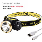 Z20 136 & 9010 LED headlamp XM-L T6 & COB Aluminum cup 18650 Battery reflector Head Lamp flashlight torch Powerful