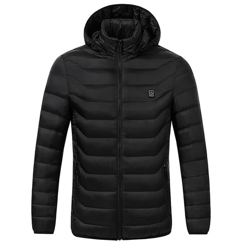 ZYNNEVA New Winter Heated Jackets Outdoors Sports Skiing Hiking Men Women Coat USB Infrared Self Heating Thermal Clothing GK6109