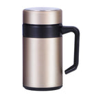 400ML High Quality Thermo Mug Stainless Steel Vacuum Flasks With Handle Thermocup Office Thermoses For Tea Insulated Cup