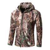 Dropshipping Outdoor Tactical Military Softshell Fleece Jacket Men's Waterproof Hunting and Hiking Jacket Warm Hooded Army Coat