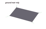 1-2 person 2 side silicone nylon pyramid fly outdoor lightweight camping tent 265*170*135cm