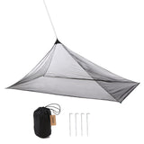 Lixada Camping Tent Ultralight Mosquito Repellent Mesh Net Outdoor Insect Bugs Shelter Pyramid Mesh Net Camping Tent Outdoor