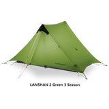 2 Person Oudoor Ultralight  3 Season Professional 15D Silnylon Rodless Tent
