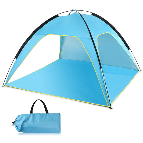UPF50+ UV Protection Beach Tent Sun Shade Canopy Lightweight Outdoor Camping Tent Sun Shelter Camping Fishing Tent Shelters