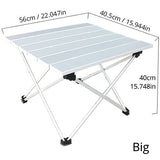 Portable Table   Camping 75*55*53cm 56*43*37cm