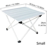 Portable Table   Camping 75*55*53cm 56*43*37cm