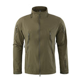 Shark Skin Softshell Jackets Military Tactical Jackets Men Waterproof Tactical Coat Camouflage Hooded Army Army Hoody Clothing