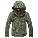 Shark Skin Soft Shell V4 Outdoors Military Tactical Jacket Men Waterproof Windproof Coat Hunt Camouflage Army Clothing