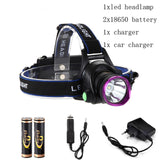 6000 Lumens LED Headlamp T6/L2 Headlight Flashlight Head Lamp Light
