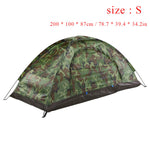 1.2KG  2 Person Layer Water Resistance Camping Tent PU1000mm with Carry Bag