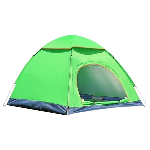 Large throw tent outdoor 3-4 persons automatic speed open throwing pop up windproof waterproof beach camping tent large space