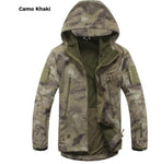 Outdoor Pro Man Military Tactical Hiking Jacket Lurker Shark Skin Softshell V5 Outdoor Hunting Coat Hooded Army Camo Outerwear