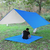 Waterproof Sun Shelter Awning Tent Tarp 3x3m Outdoor Camping Hammock Rain Fly Anti UV Beach Tent Shade Camping Sunshade Canopy