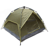 Outdoor 3-4 Persons Camping Tent Double Layer Waterproof Windproof UV Sunshade Canopy Outdoor Sport Beach Travel Hiking Tents