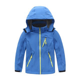 Children Winter Fleece Softshell Jackets Kids Sports Coats Outdoor Girl Boy Child Camping Hiking Fishing Windbreaker