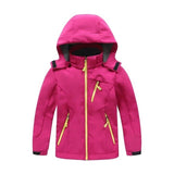 Children Winter Fleece Softshell Jackets Kids Sports Coats Outdoor Girl Boy Child Camping Hiking Fishing Windbreaker